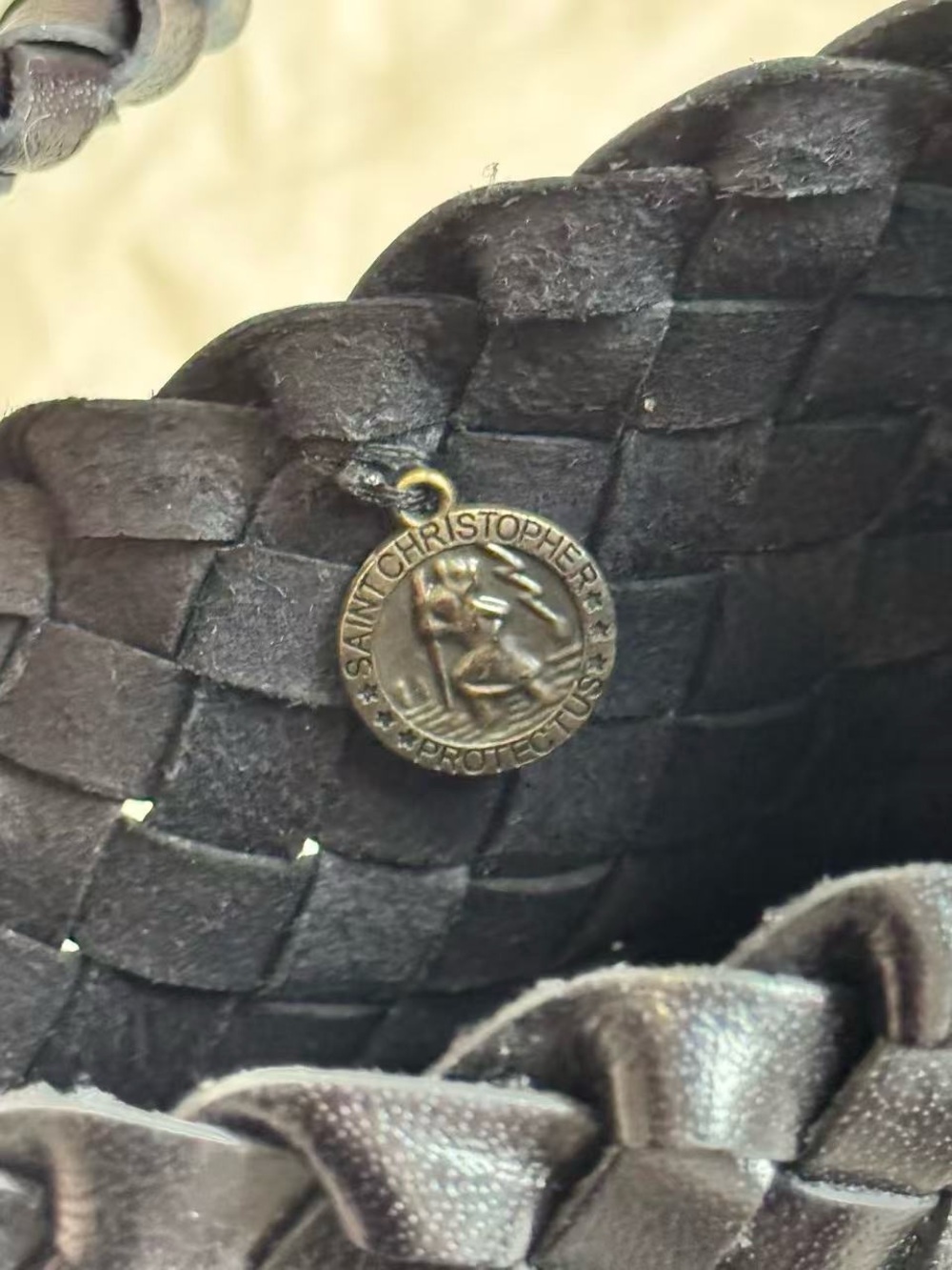 DRAGON DIFFUSION Rosanna mini woven leather tote - Picture 6 of 11